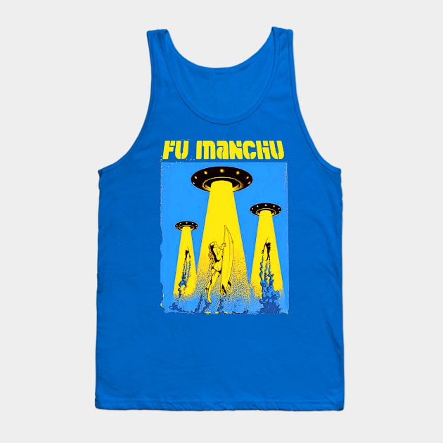 Fu Manchu Tank Top by CosmicAngerDesign